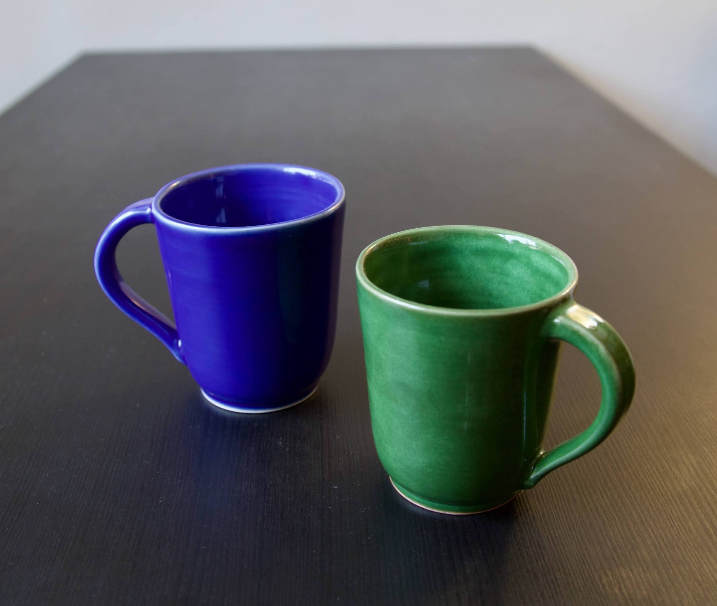 Tea mug pair, 1 pound